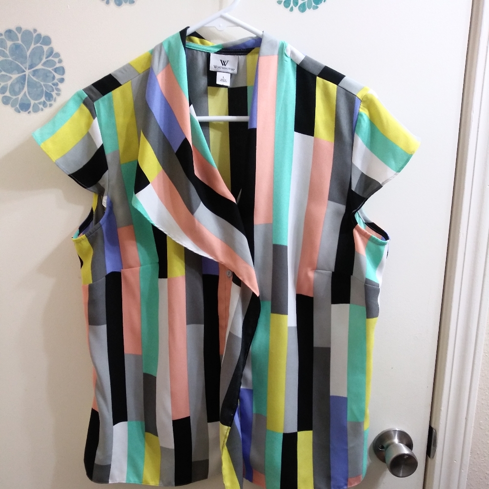 Worthington large silky shell multicolor 3 for 15